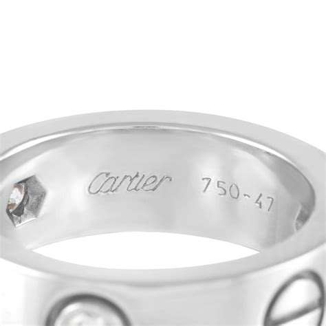 cartier 750 ring 52833a price.